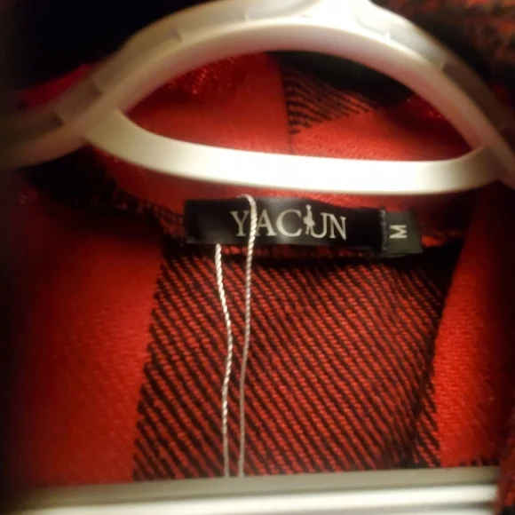 Womens red sleeveless cardigan jacket with pockets vest - Picture 2 of 8